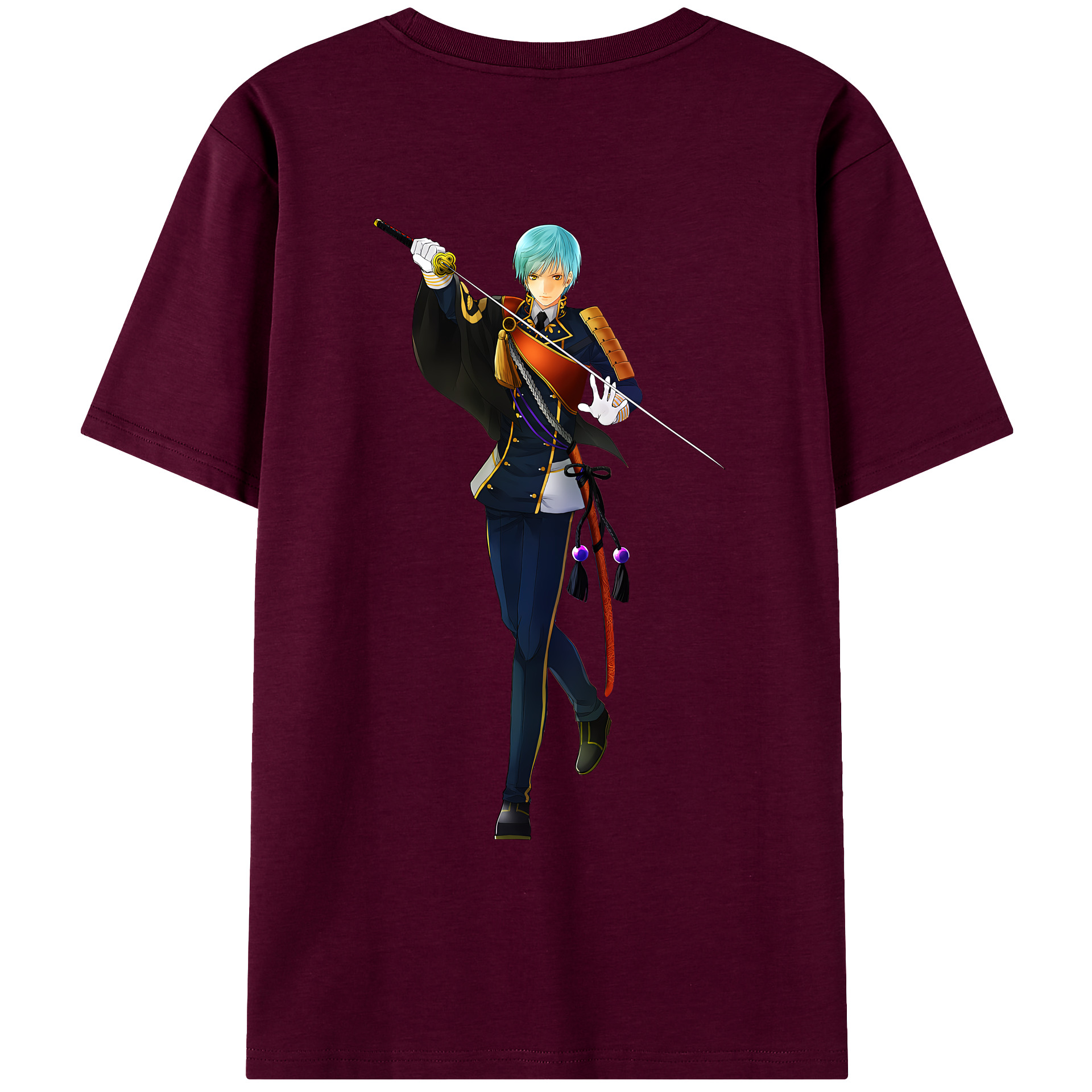 （画像用） 刀剣乱舞 Touken Ranbu レディース半袖Tシャツ(バックプリント)